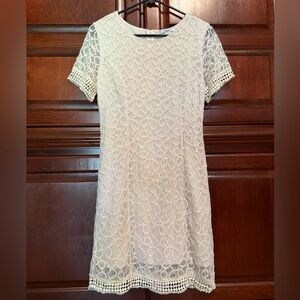Papaya White Lace Dress